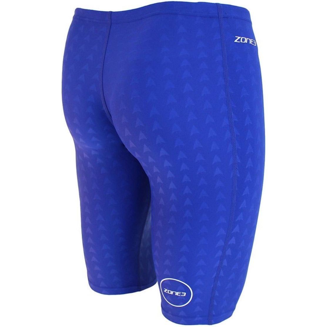 2026 ZONE3 Hommes Fina Approved Performance Gold Jammer Shorts SW18MFJS106 - Blue / White